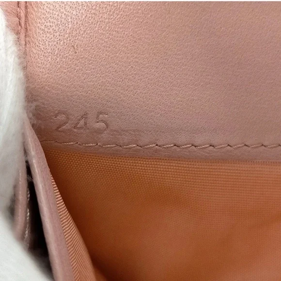 Miu Miu Pink Quilted Clutch with Silver Hardware - Picture 8 of 8